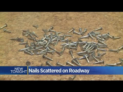 Hundreds of Nails Found Scattered Around Orangevale Neighborhood