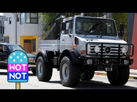Arnold Schwarzenegger’s UNIMOG Monster Truck! Action Star ...