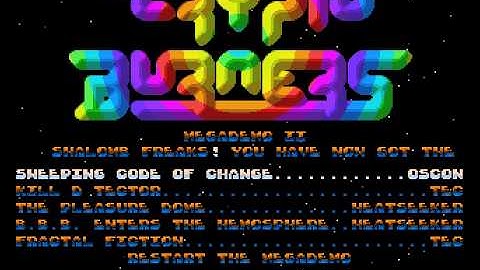 Megademo 2 by Cryptoburners (1990) / Amiga Demo