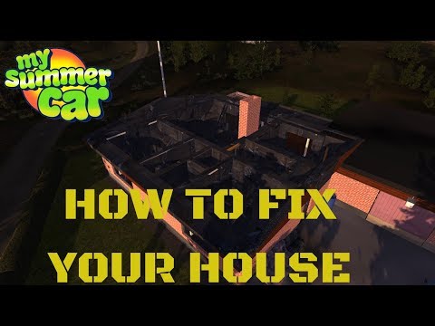 how-to-fix-burnt-down-house-[tutorial]---my-summer-car-#47