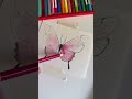 Diy butterfly bookmark 🦋 #dailyart #diy #shortvideo #shortart