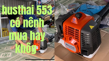 máy cắt cỏ husthai 553!  hót nhất 2024