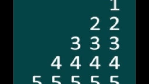 Displaying Pattern in C++ | Part 25