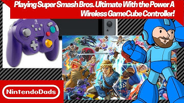 Super Smash Bros. Ultimate with the Power A Wireless GameCube Controller!