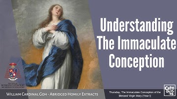 Understanding The Immaculate Conception - William Cardinal Goh (Abridged Homily Extract-08 Dec 2022)