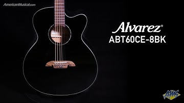 Alvarez ABT60CE 8BK - Balanced, lively projection and great response - AmericanMusical.com