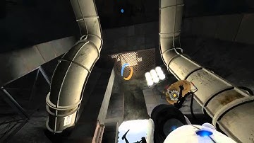 Portal 2 - Part 23: Defying Orange White and Blue Physics