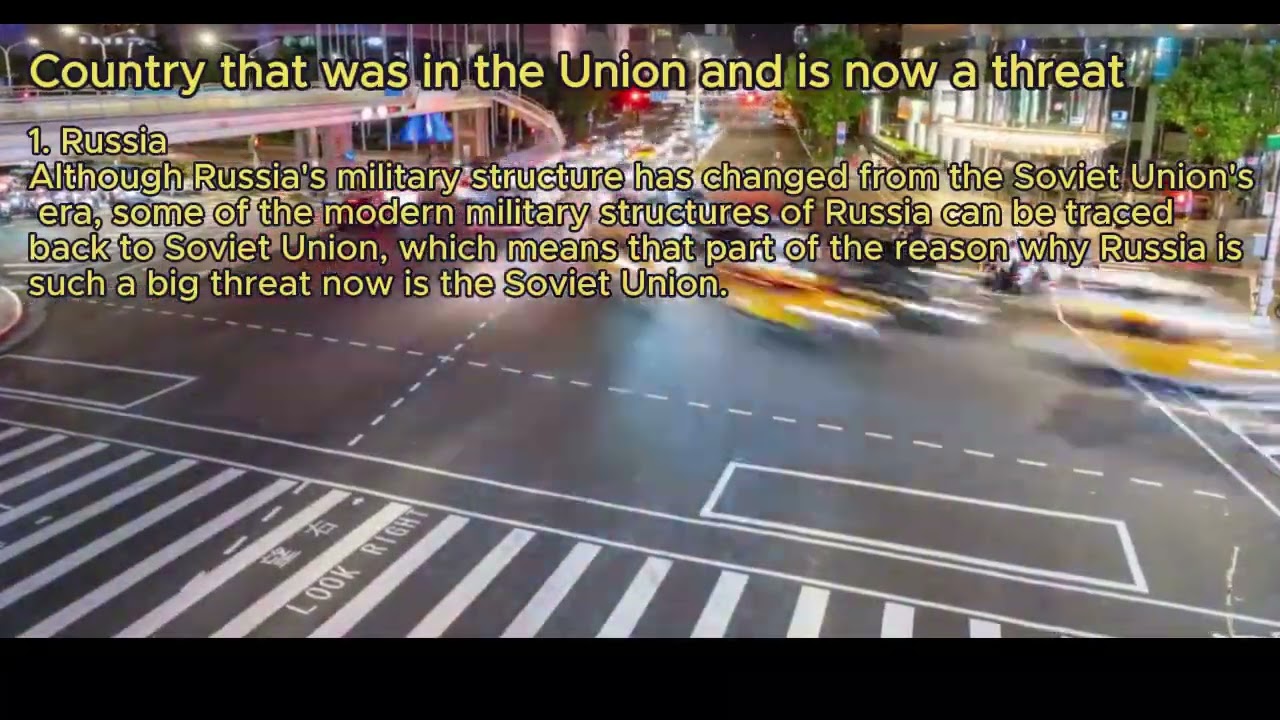 Legacy of the Soviet Union