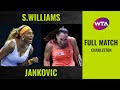 Serena williams vs jelena jankovic  full match  2013 charleston final