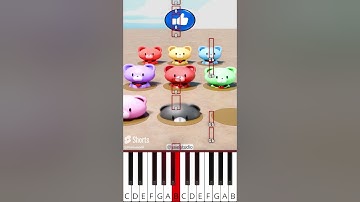 Which is your favorite Bobby bearhug? THE SMILING CRITTERS (@ssielstudio) - Octave Piano Tutorial