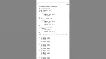 NPTEL programming in modern c++ week 7 answer #shorts #nptel #assignment #answer