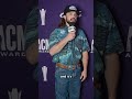 Ian Munsick talks about the “real cowboy hats” at Cody Johnson’s #ACMAwards after party!