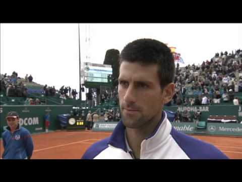 Novak Djokovic Interview MONTE CARLO 2013 Semi Final HD