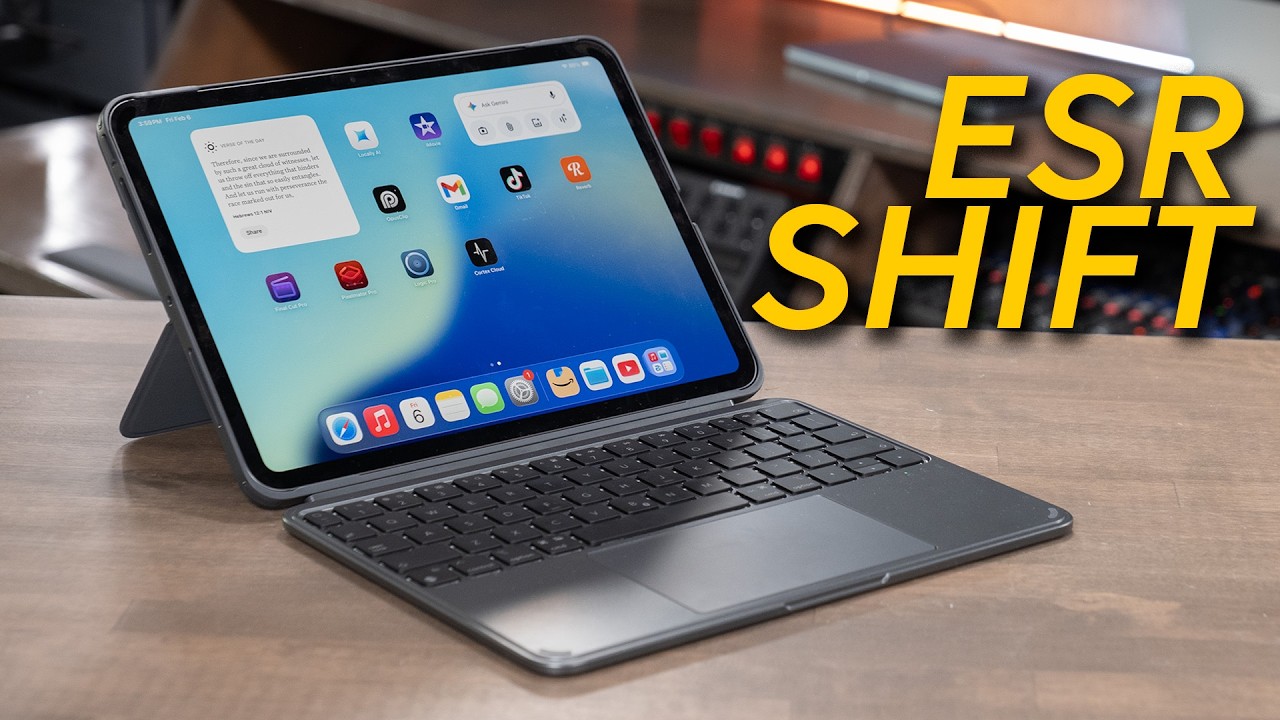 The Most Versatile iPad Keyboard Case? ESR Shift Review - YouTube