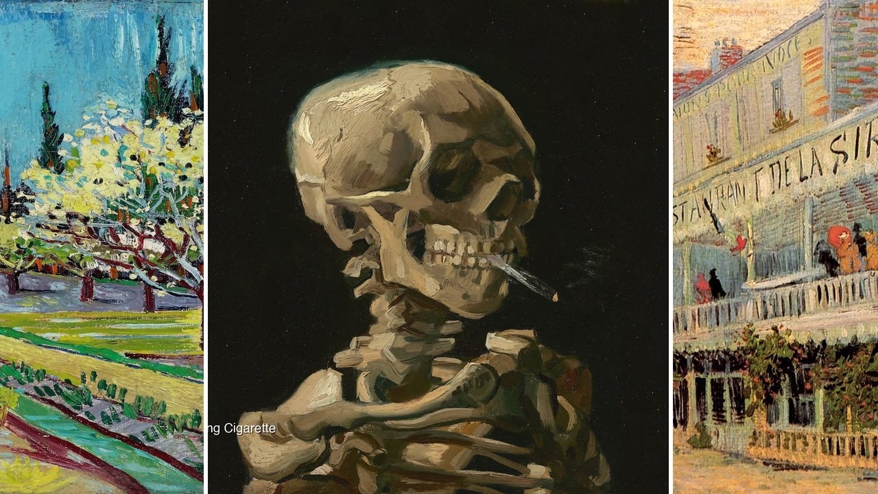 Vincent van Gogh Art TV — Silent Art Gallery · April 24 Morning | The Yellow House & others