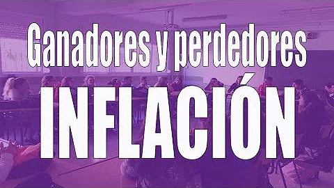 ¿Quiénes son los perdedores durante la inflación?