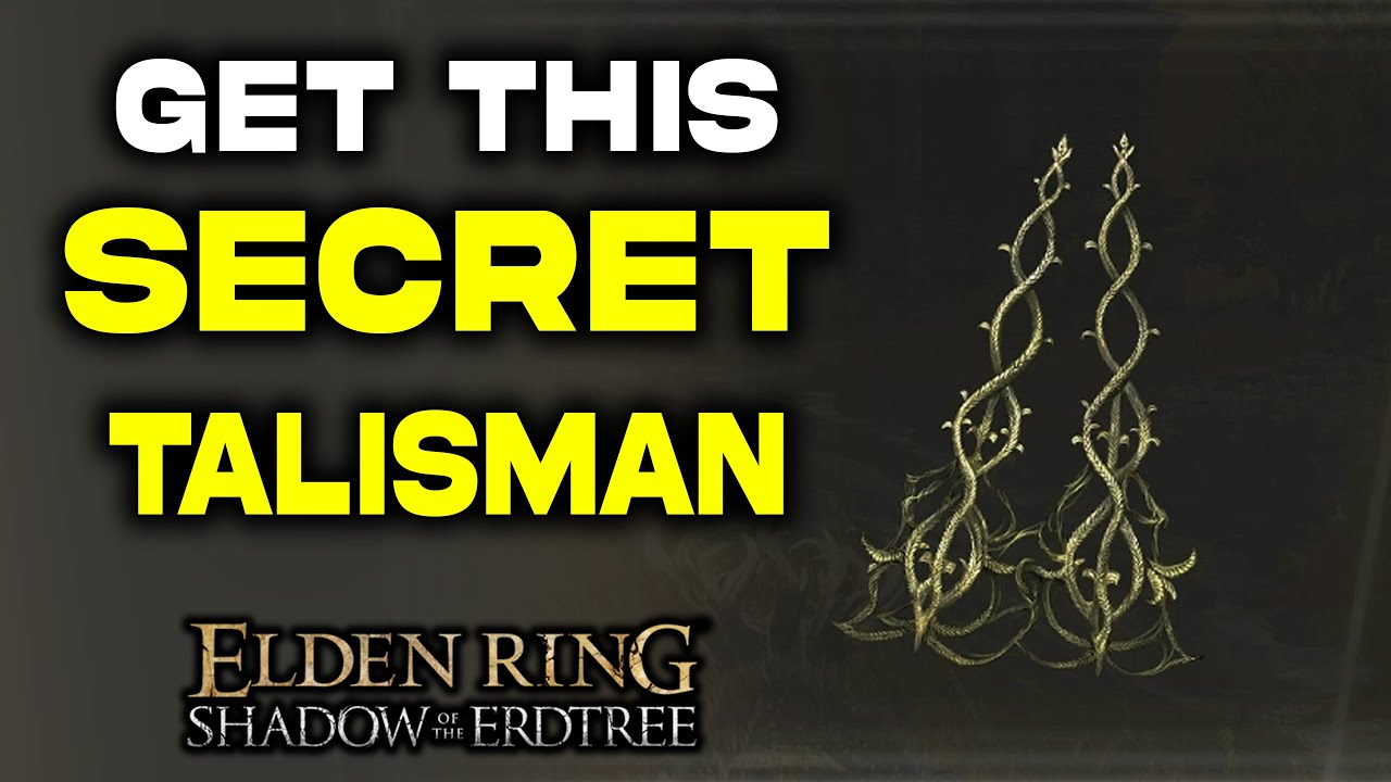 Secret Talisman RETALIATORY CROSSEDTREE Talisman Location Elden
