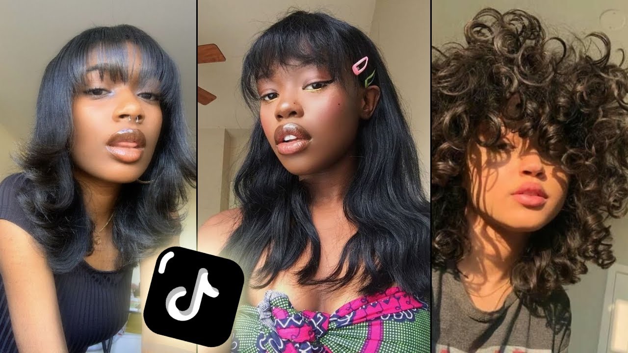😍Black Hair TikTok Compilation ️ Black TikTok Edits 💕Hair for Black