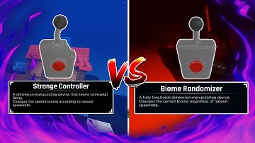 BIOME RANDOMIZER VS STRANGE CONTROLLER! WHATS THE DIFFERENCE? | Sol