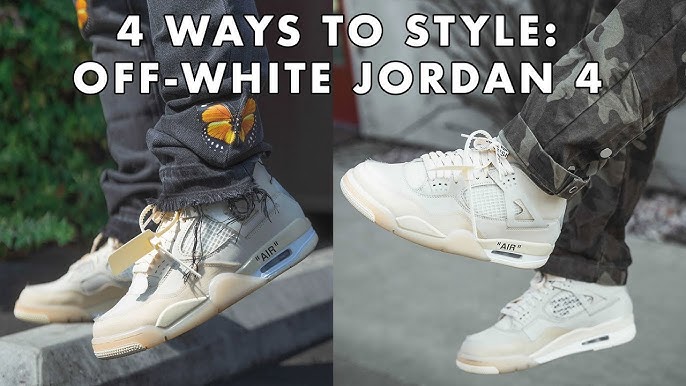 6 ways to style “OFF WHITE” Air Jordan 5's // Air Jordan 5 OUTFITS