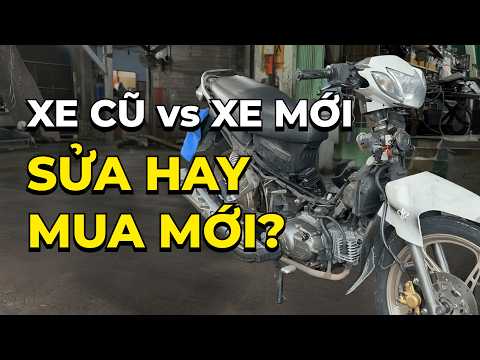 Sirius Xăng Cơ Cũ – Làm Máy Zin Hay Mua Xe Mới Lợi Hơn?