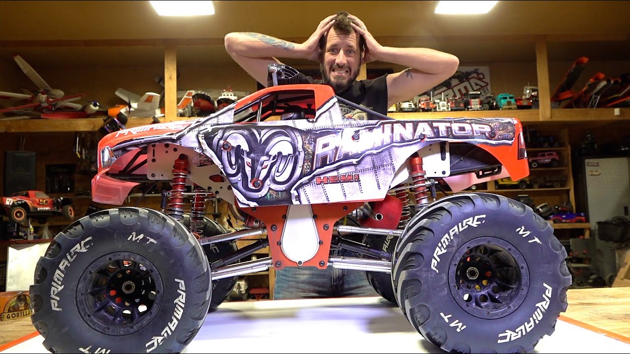 RC Raminator Monster Truck with Sounds