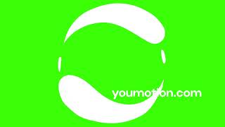 White Circle Loop Ring FX Green Screen Animation