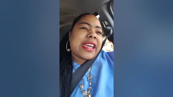 Florence Dawson vibing on her way to work singing