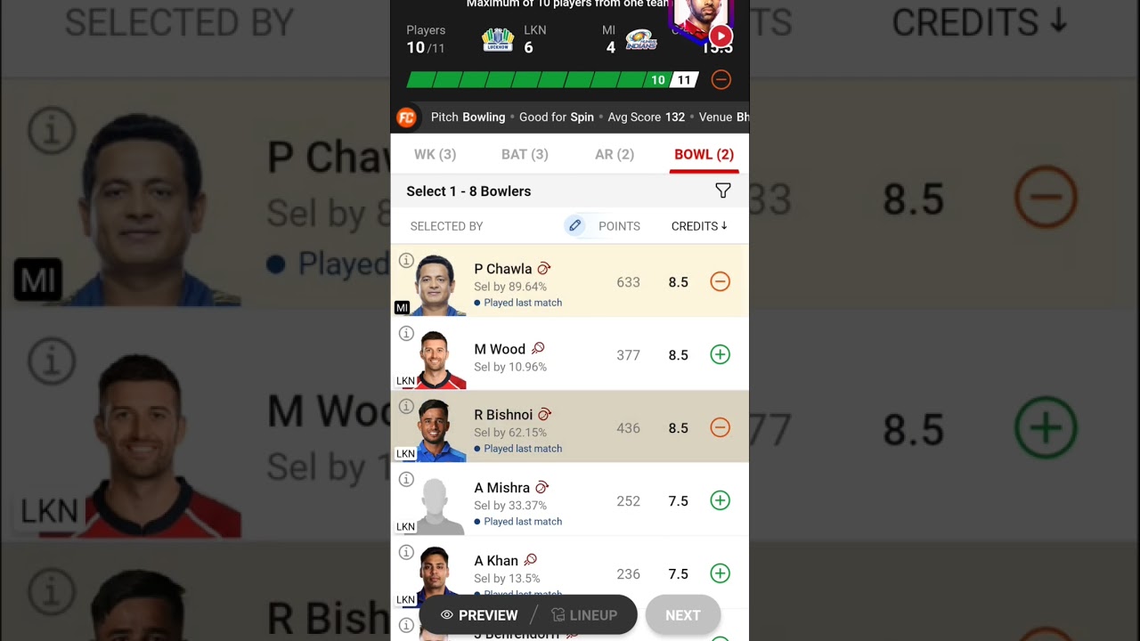 MI vs LSG Dream11 Team | LSG vs MI Fantasy Team | Today Dream11 Prediction | Best Fantasy Team | IPL