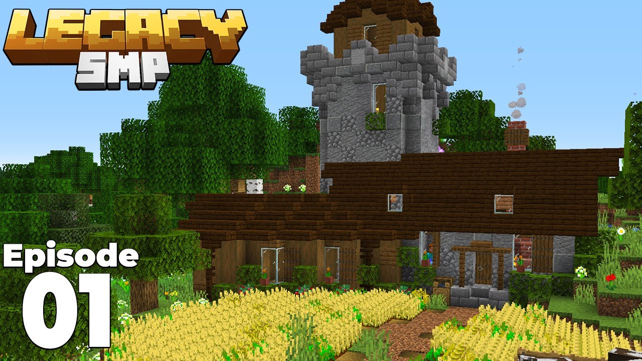 Legacy Smp Episode 1 A Brand New World Minecraft 1 15 Survival Multiplayer Youtube