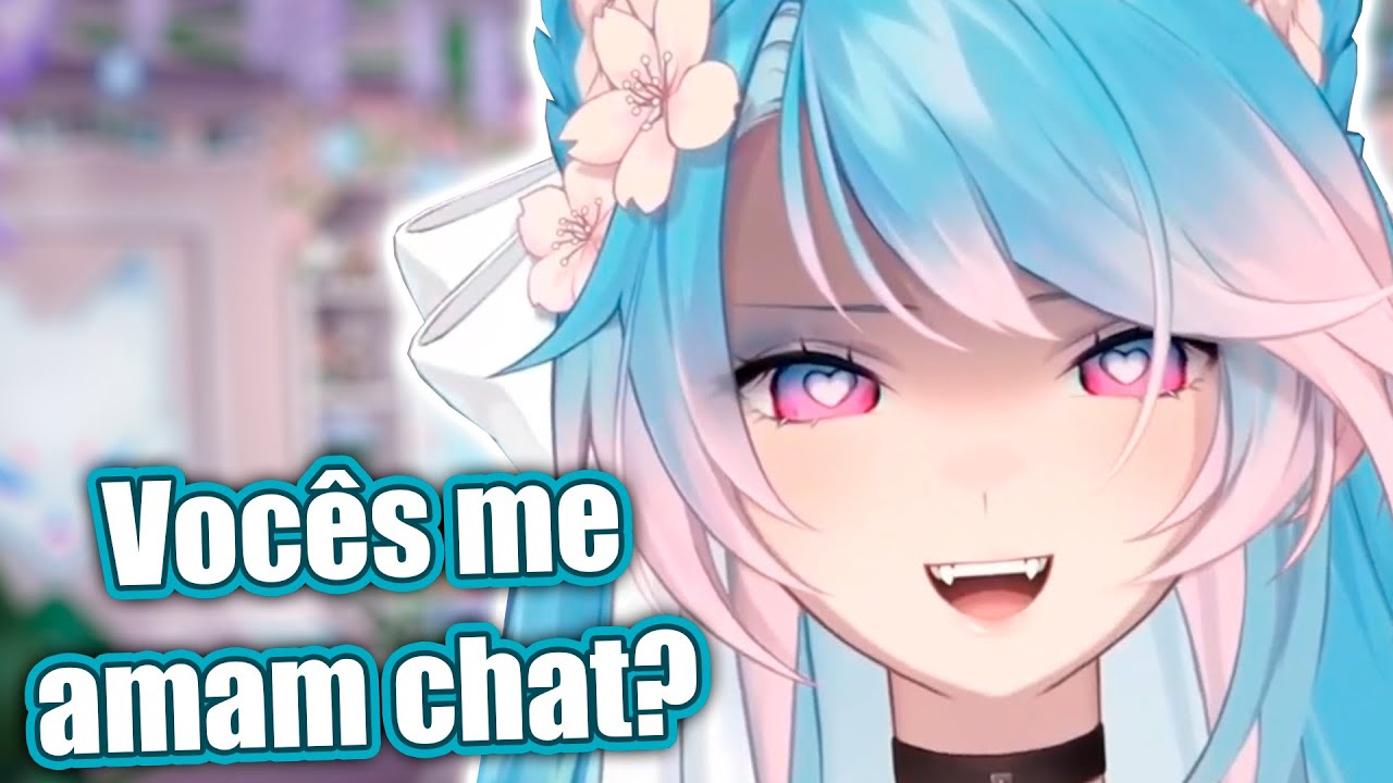 Silvervale só quer ser amada por você! [Vshojo sub BR]