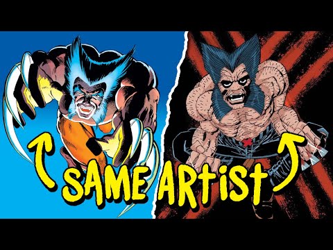 When Comic Book Artists Change Styles (ft. @StokedMatty)
