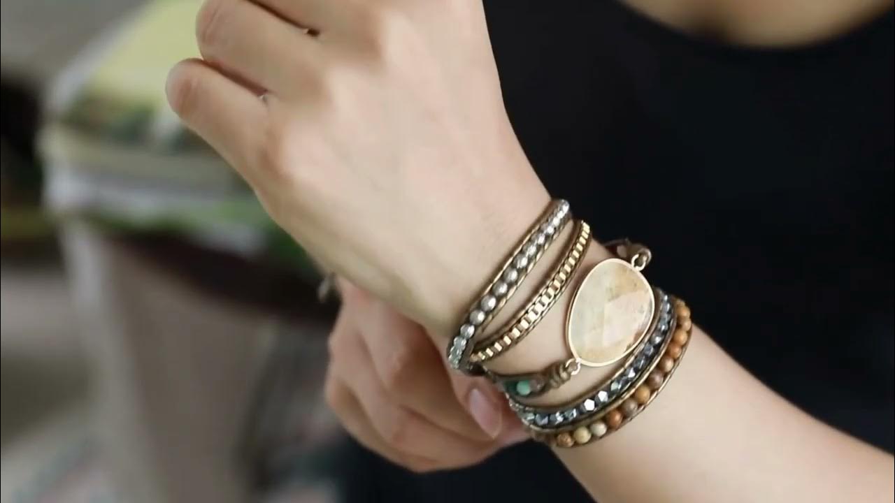 How to Wrap a Bracelet Style Tips for handmade Wrap Bracelets YouTube