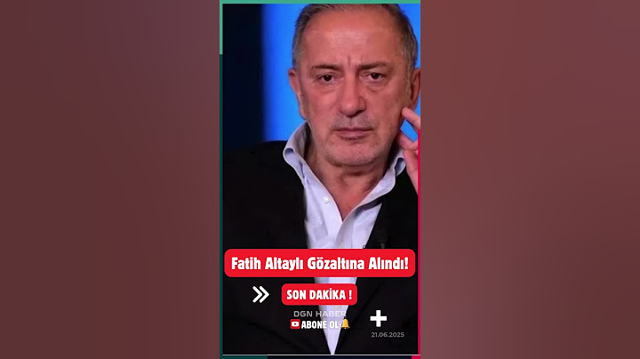 Fatih Altaylı Gözaltına Alındı!