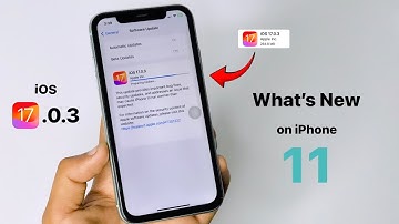 iOS 17.0.3 New update on iPhone 11 || what’s New , changes + Features + Bugs
