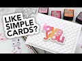 Keep it simple! Clean card designs you can do!