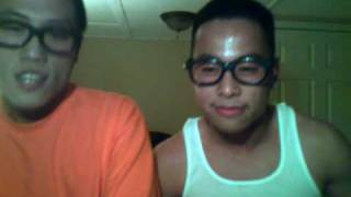 Minh & Ray singing Ja Rule ft J Lo - I'm Real