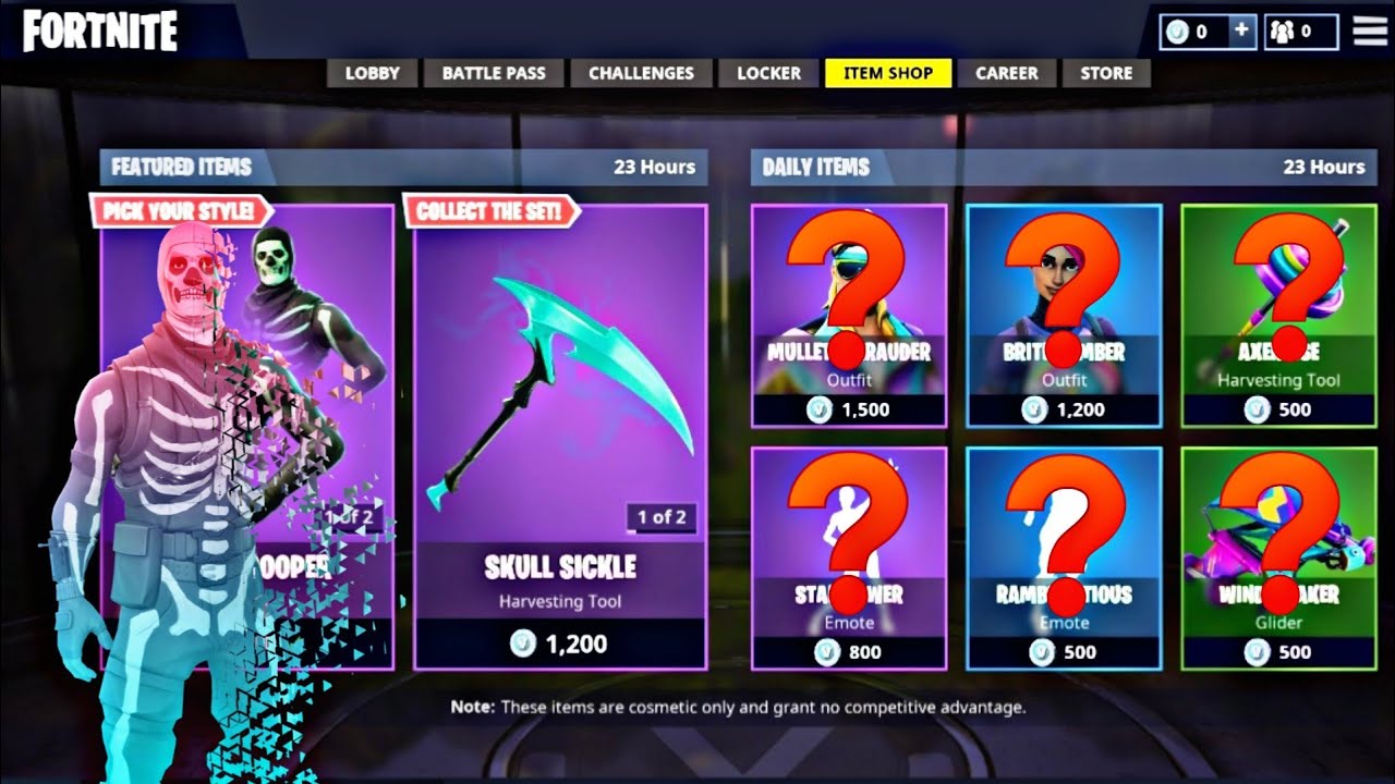 Was Kommt Als Nächstes Im Fortnite Shop