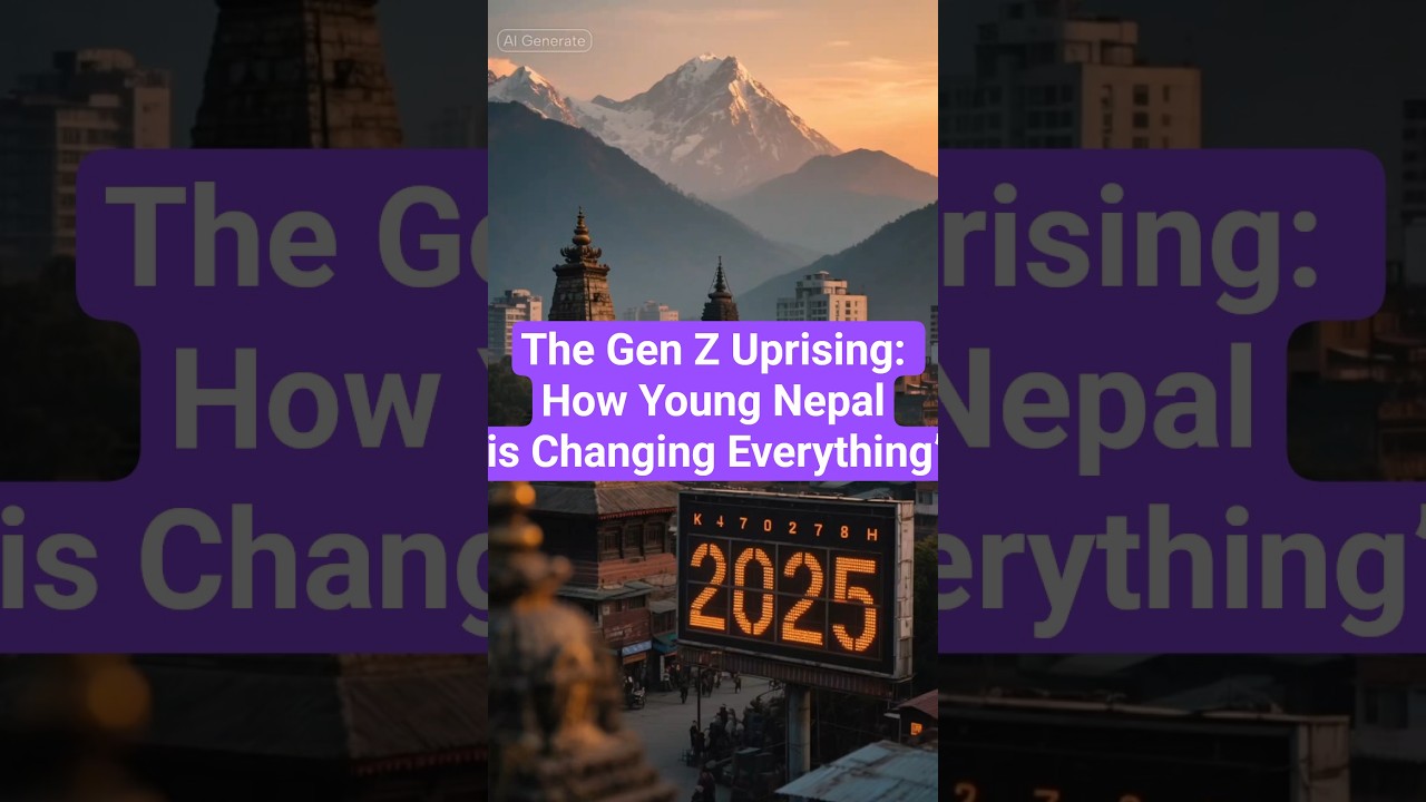 The Gen Z Uprising: How Young Nepal is Changing Everything” 