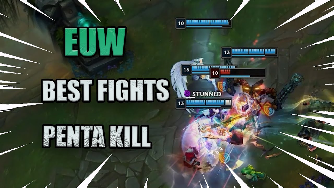 How To Play Team Fights in EUW High Elo| LOLHAWK MONTAGE #10