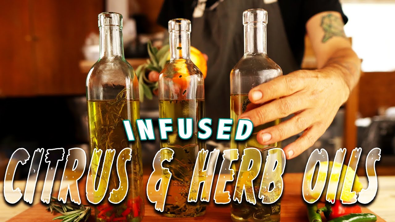 My 3 Favorite Herb Infused Oils For Cooking Simple Chefs Technique