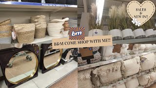COME SHOPPING WITH ME TO B&M 2022 | ** NEW IN ** AND SALE