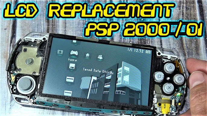 Mirakuløs sandsynligt broderi Reshelling a Sony PSP 2000 Slim Full Disassembly & Rebuild 2020 - YouTube