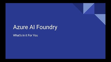 01 - Azure AI Foundry Hubs & Projects
