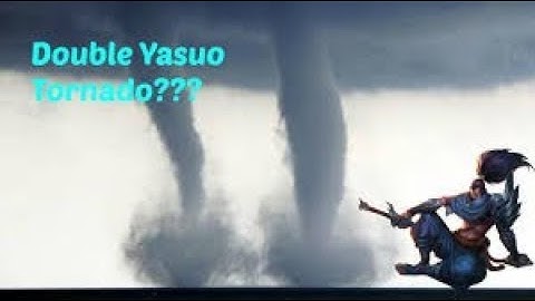 Double Yasuo Q BUG? DOUBLE TORNADO?