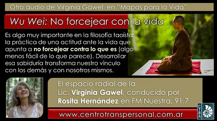Virginia Gawel: Wu Wei - NO FORCEJEAR CON LA VIDA