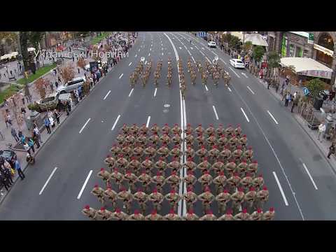 Репетиция парада ко Дню Независимости в Киеве 20.08.2015