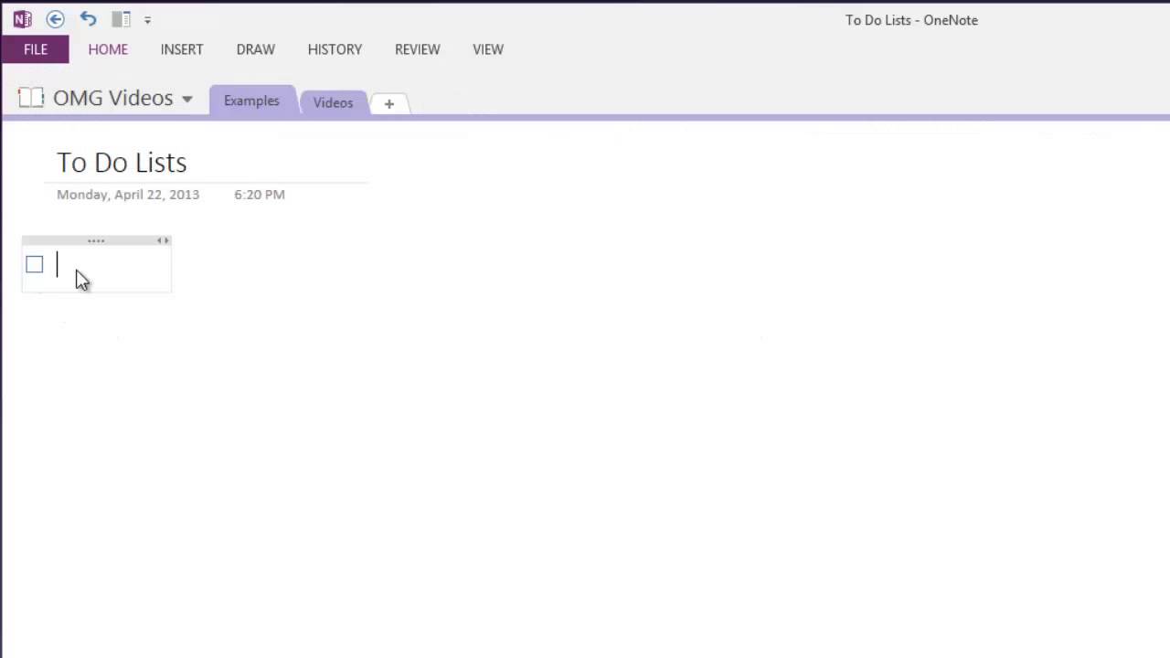 create todo list in onenote create todo list in onenote