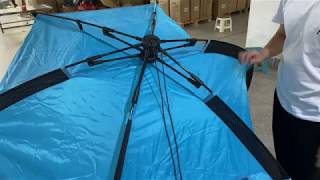 NARMAY Sun Shelter Beach Tent folding instruction video
