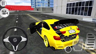 Bmw M4 Driving Simulator (2021) - Android Gameplay screenshot 5